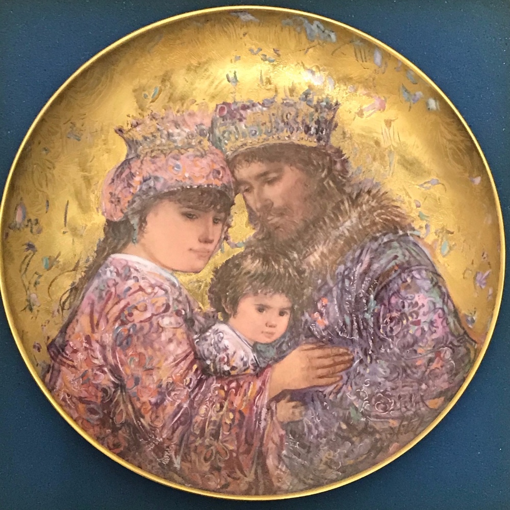 Edna Hibel Plate